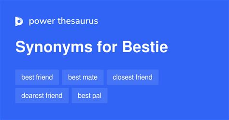 bestie synonyms